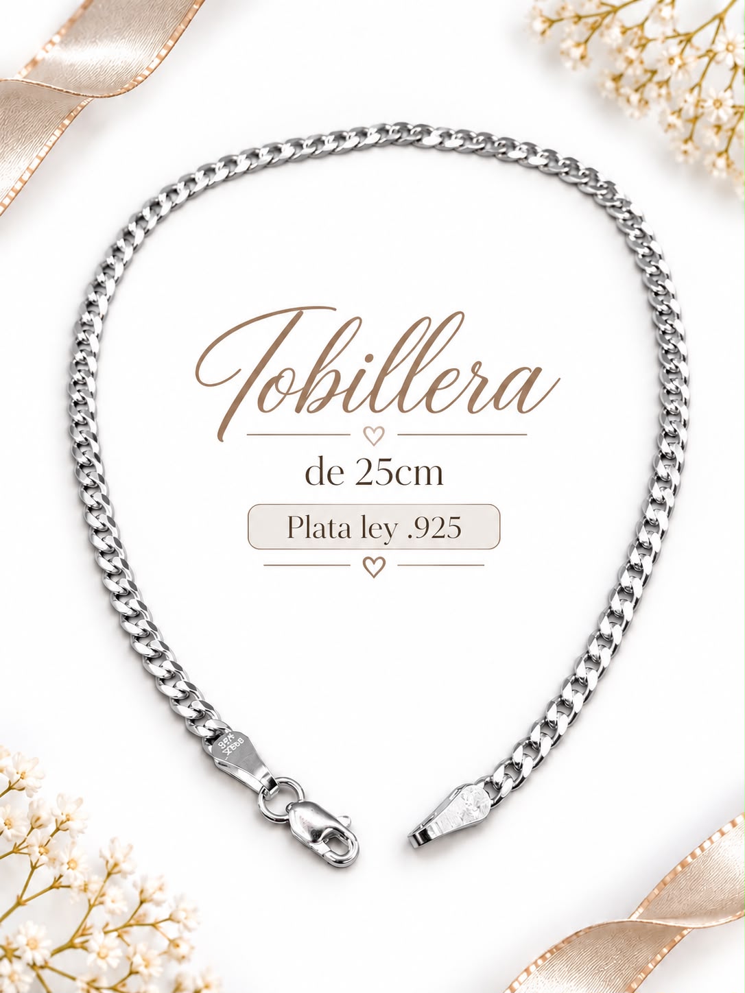 Tobillera Cubana 3mm TO0004