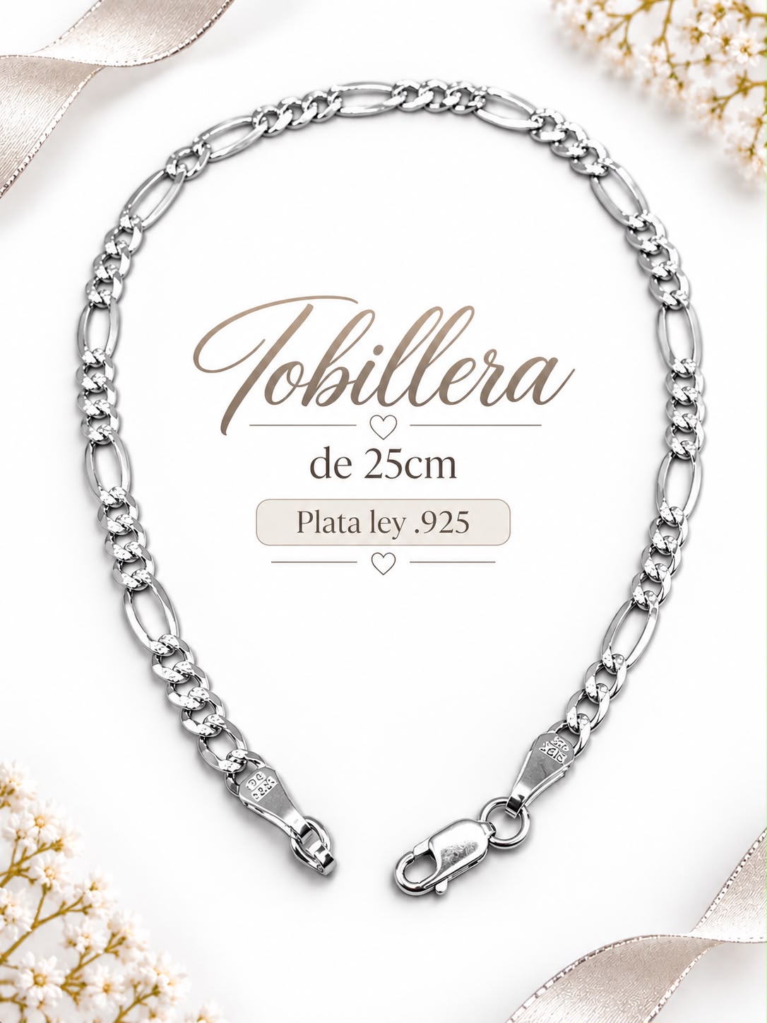 Tobillera Cartier 3mm TO0005