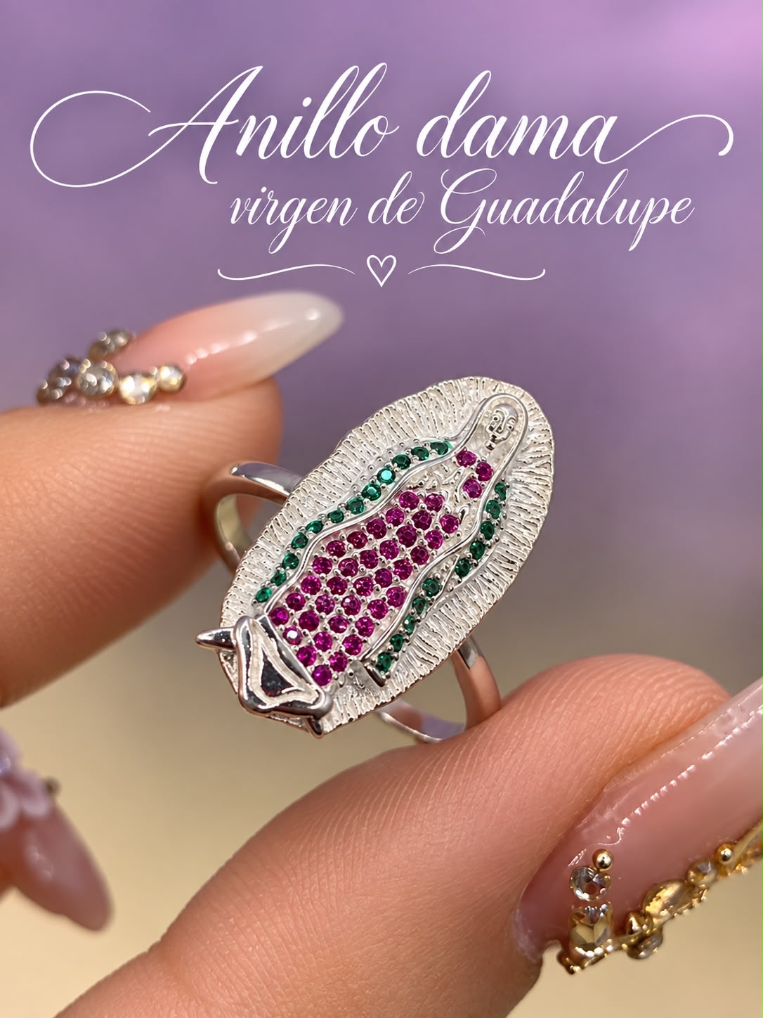 Anillo Virgen De Guadalupe AO0103